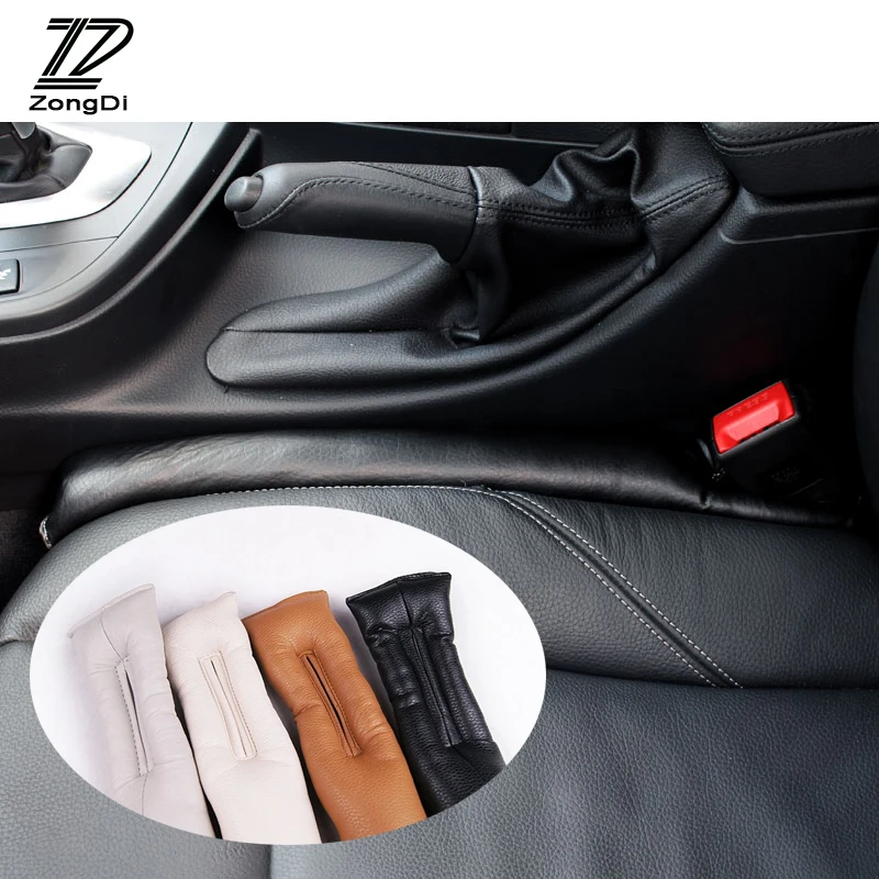 

ZD 1pcs Car Seat Gap Filler Pad Cover For Toyota c-hr Avensis RAV4 Auris Renault Duster Megane 2 Logan Captur Clio Tiguan 2017