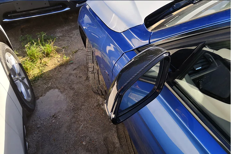ABS углеродного волокна сбоку Зеркало заднего вида Кепки Накладка для BMW 3 4 серии GT F30 F31 f32 f33 F34 F36 2013-2018 авто аксессуары