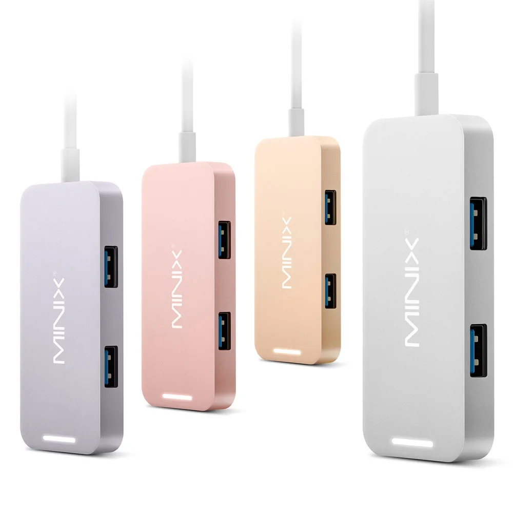 Оригинальный мини адаптер MINIX NEO C Mini USB с выходом HDMI UHD (3840x2160) 30 Гц USB3.0 Gold совместим