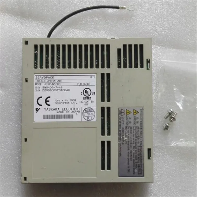 Used Tested Working JUSP NS600 SERVOPACK MECHATROLINK IF