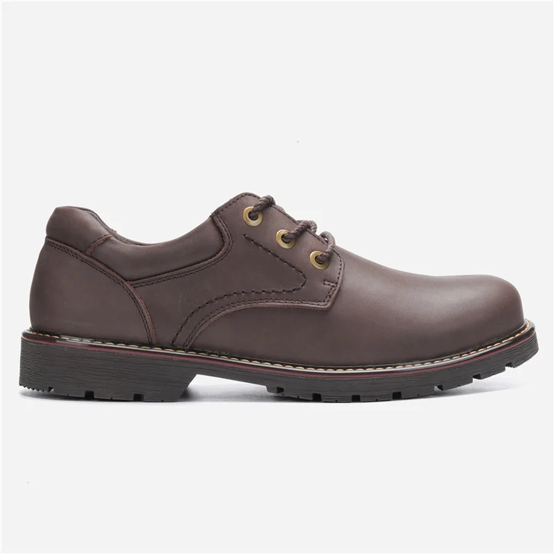 Мужская обувь для взрослых; натуральная кожа; роскошный бренд; Лидер продаж; Мода года; мужские ботинки;# D002 - Цвет: Khaki
