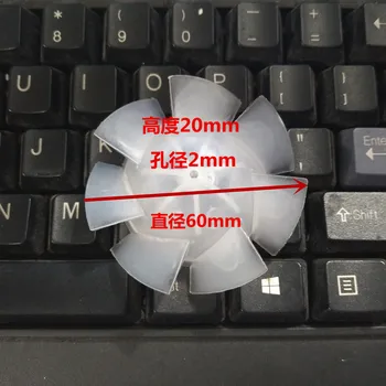 

Fan parts plastic fan blade for hair dryer diameter 60mm 2mm hole