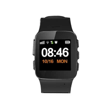 Высокое качество D99 пожилых Смарт-часы анти-потеря мини Водонепроницаемый Wi-Fi gps отслеживания smartwatch для пожилых людей удаленный монитор Часы