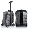 Travel tale 100% PC personality cool scooter Suitcase Carry on Spinner Wheel multi-function Travel Luggage 21