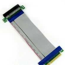 3 шт.-PCI Express(PCI-E) 8X ленточный кабель удлинитель для 1U 2U маленький чехол