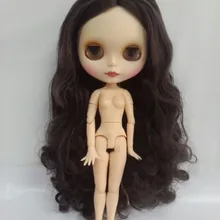 Цена Обнаженная Byth куклы с Соединенным телом, матовое лицо уникальная кукла JBAD-26