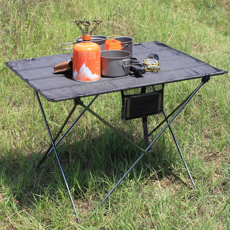 folding camping cooking table