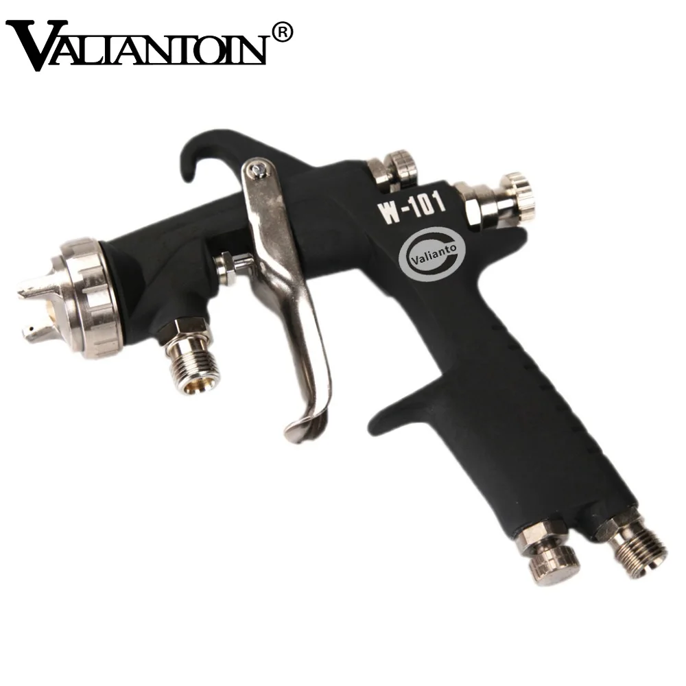 VALIANTOIN Professional LVLP Spray Gun 1.0/1.3/1.5/1.8MM Nozzler Paint Spray Guns Airbrush For Painting paint gun Pneumatic tool