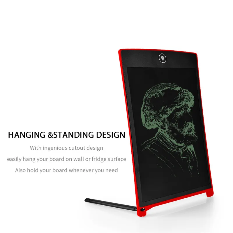 8,5 дюймовый ЖК-планшет для рисования цифровая графическая доска для рукописного ввода с сенсорной панелью для рисования со стилусом и кнопкой