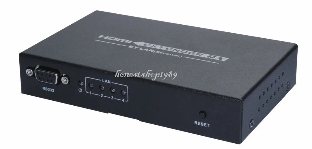 LENKENG LKV374 HDMI 1080P удлинитель с концентратором 4-LAN выход, более Cat5e/Cat6 до 120 м