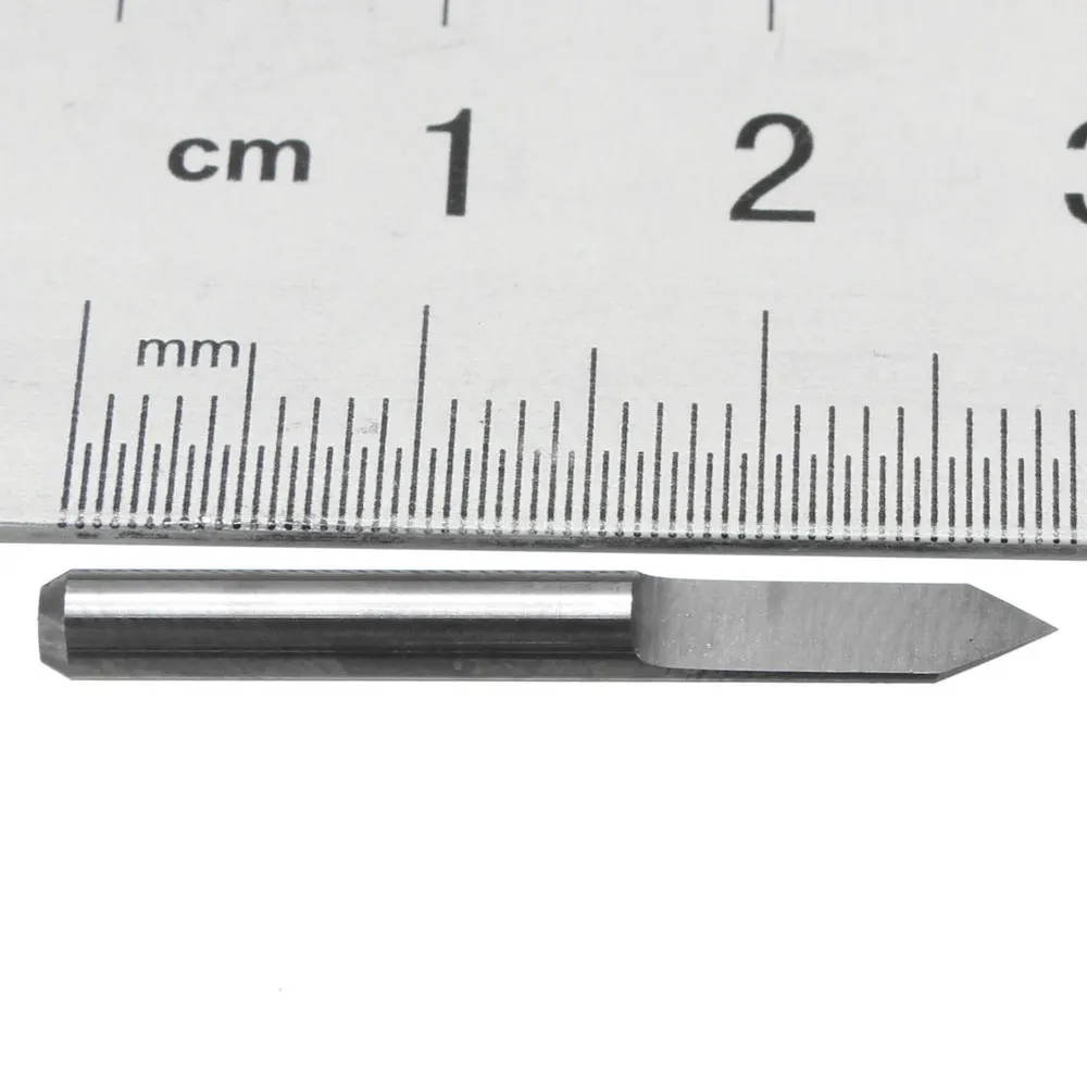 

Wholesale Price 3.175mm V-shape Carving Tools 60 degree PCB CNC Engraving Router Bit Tool 0.1mm