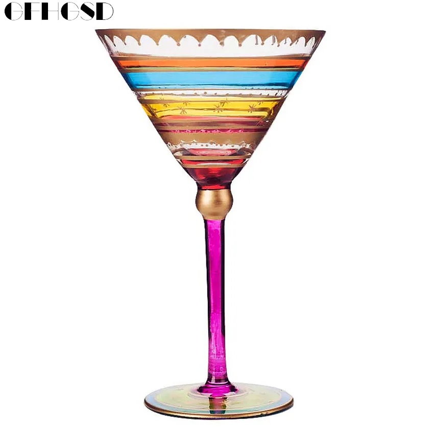 GFHGSD Crystal Cocktail Glass Stemware Champagne Flute cup Wine Glass