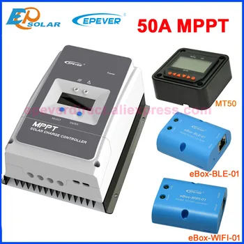 

EPEVER 50A MPPT Solar charger controller regulator 50amp 12v 24v 36v 48v auto max pv voc 150v 200v input Tracer5415AN 5420AN