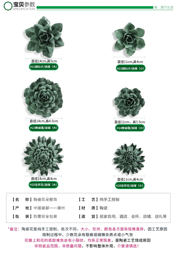 Темно-зеленый цветок декоративные настенные Цветочные блюда фарфоровые декоративные тарелки винтажный домашний декор ремесленные ремесла украшение комнаты