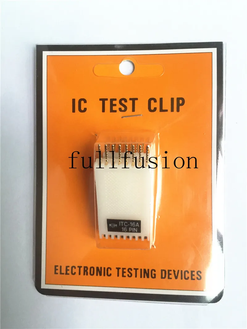 ITC16A 2.54mm Pitch DIP16 IC Test Clip IC Test Converter Socket Chip