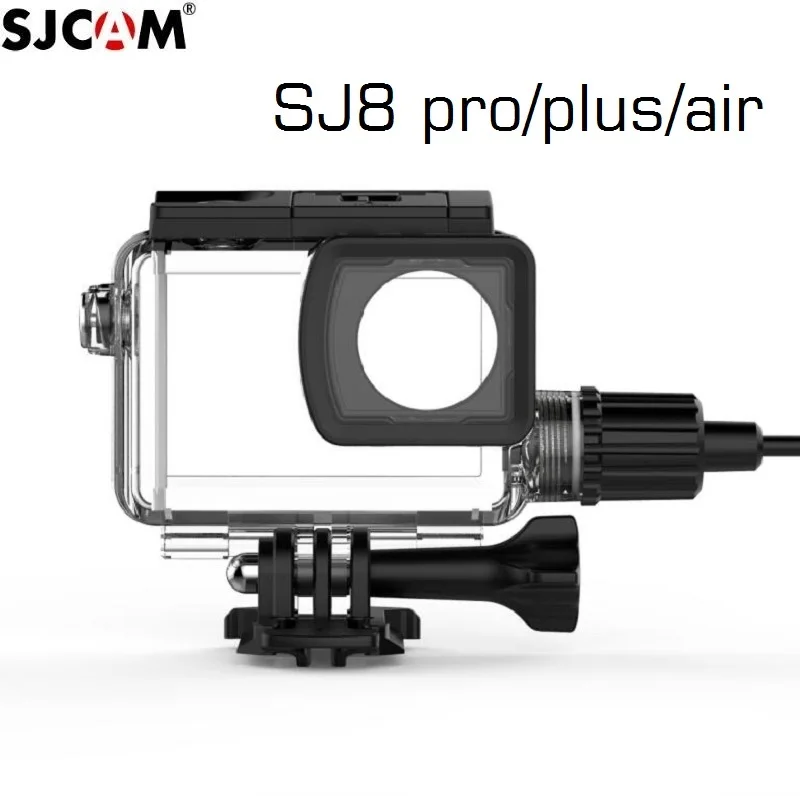 SJCAM SJ8 Pro/plus/Air мотоцикл Водонепроницаемый чехол для SJ8 зарядный чехол Зарядное устройство корпус камеры аксессуары Clownfish