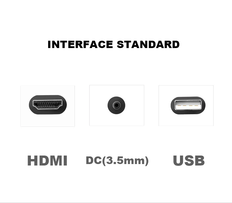 For HTC VIVE VR Headset HDMI USB DC 3-in-1