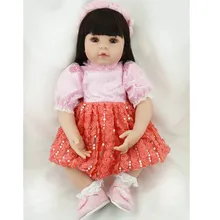 About 55CM Silicone Reborn Baby Dolls Popular NPK Dolls With Baby Clothes Boneca Lifelike Adorable Newborn Baby Dolls Juguetes
