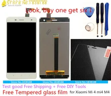 Xiaomi Mi4 Lcd screen the Original display Lcd + Touch panel assembly replacement For Xiaomi Mi4 mobile phone accessories