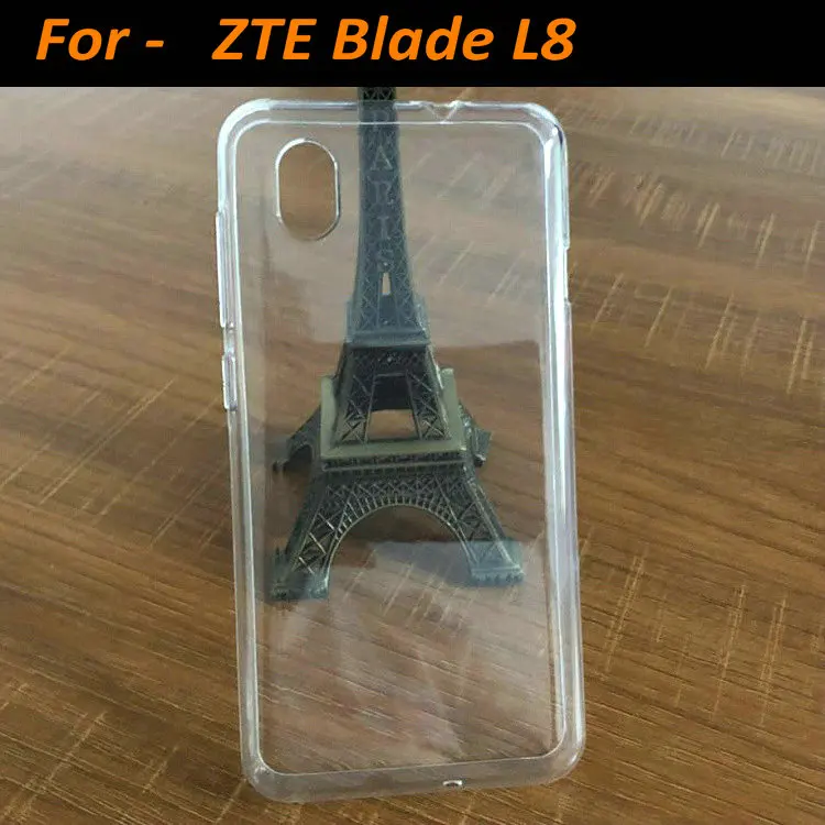 Tikigogo высококачественный чехол для zte Blade L8 прозрачный мягкий кремний ТПУ