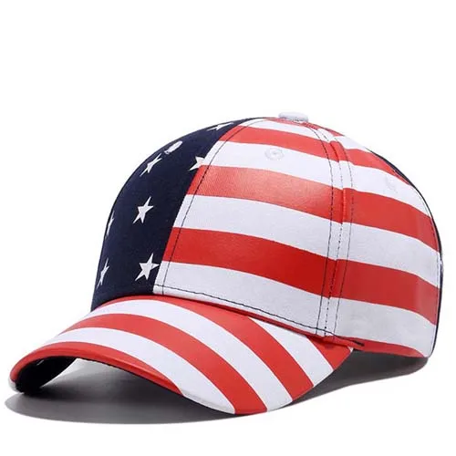 USA Flag Snapback Caps, American Baseball Hat, Star With Striped Mens