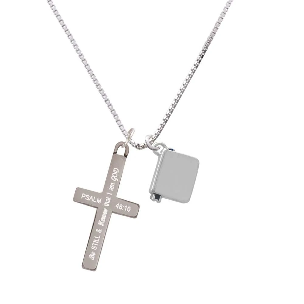 Book - Be Still and Know - Cross Necklace