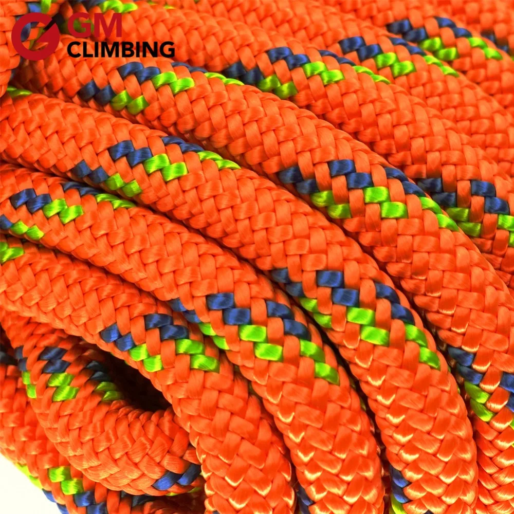 Веревка для альпинизма 23 кН двойная оплетка 10 мм аксессуар альпинизма|cargo|cargo rope |