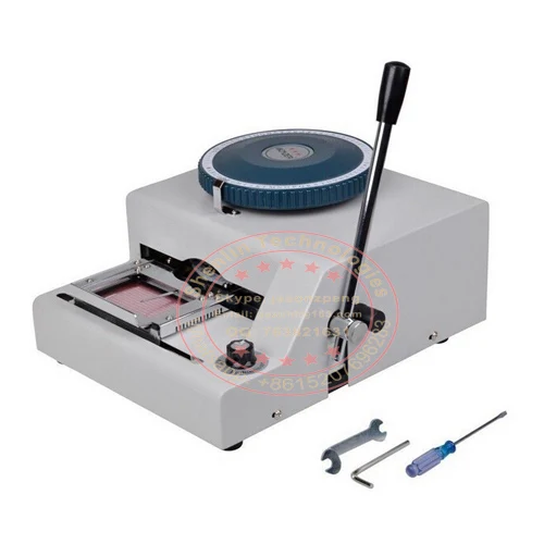 PVC card stamping machine embosser hot foil embosser gold foil