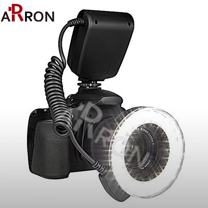 

Hot RF-550 RF550 Macro Circular 48 Pcs LED Ring Flash Light Speedlite Speedlight for Canon Nikon Olympus