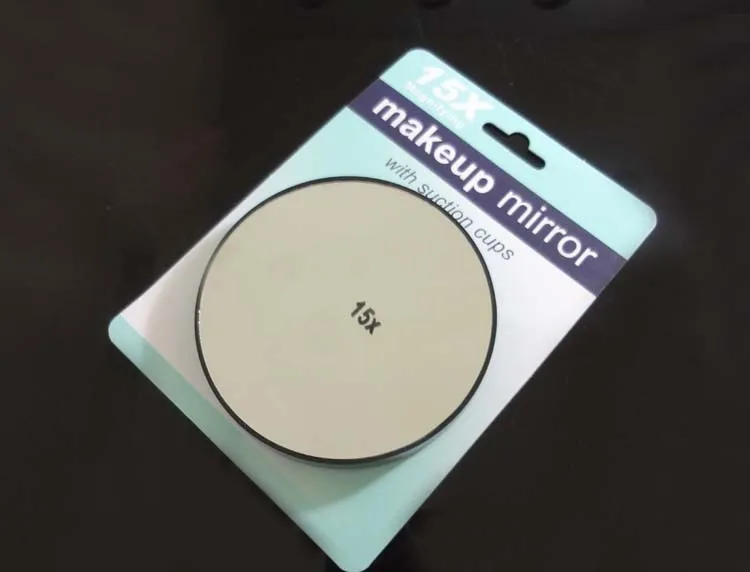 

15x Magnifying Mirror - 3.4"FOR EXTREME CLOSE UP! Beauty face Makeup eyebrows DROP SHIPPING