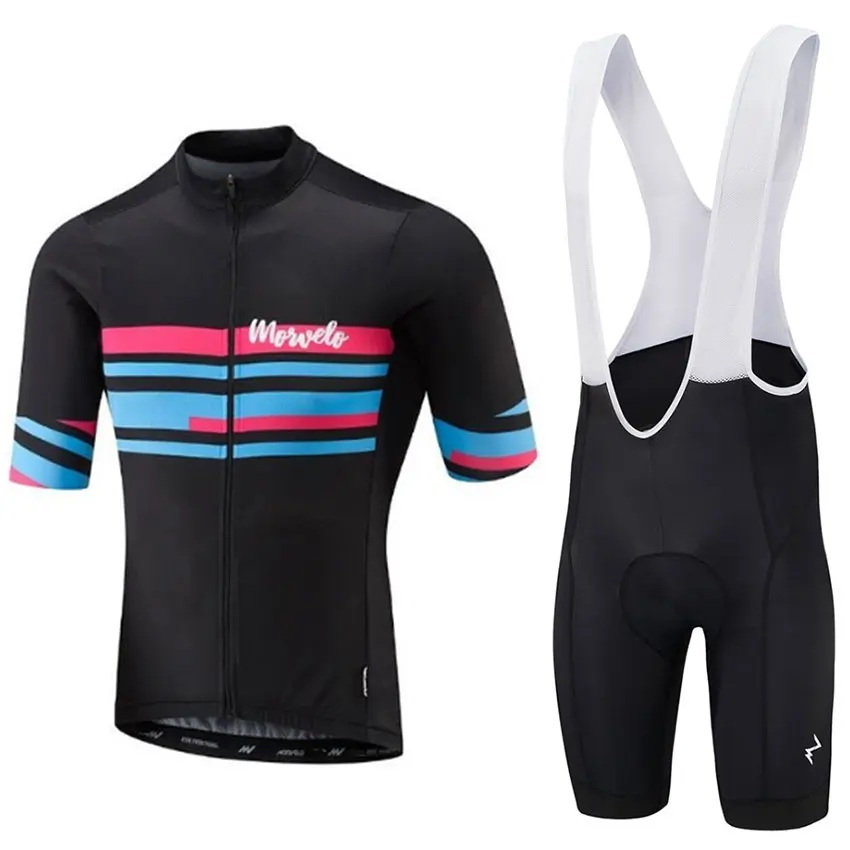 Morvelo Pro Лето Велоспорт Джерси набор горный велосипед одежда MTB велосипедная Одежда Майо Ropa Ciclismo мужские велосипедные наборы - Цвет: 19