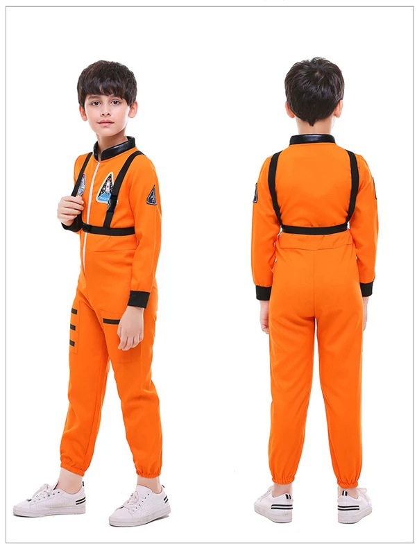 Boy Kids Purim Aviation Space Uniform Costume Aircraft Captain Pilot Uniform Cosplay Halloween Carnival Fancy Dress