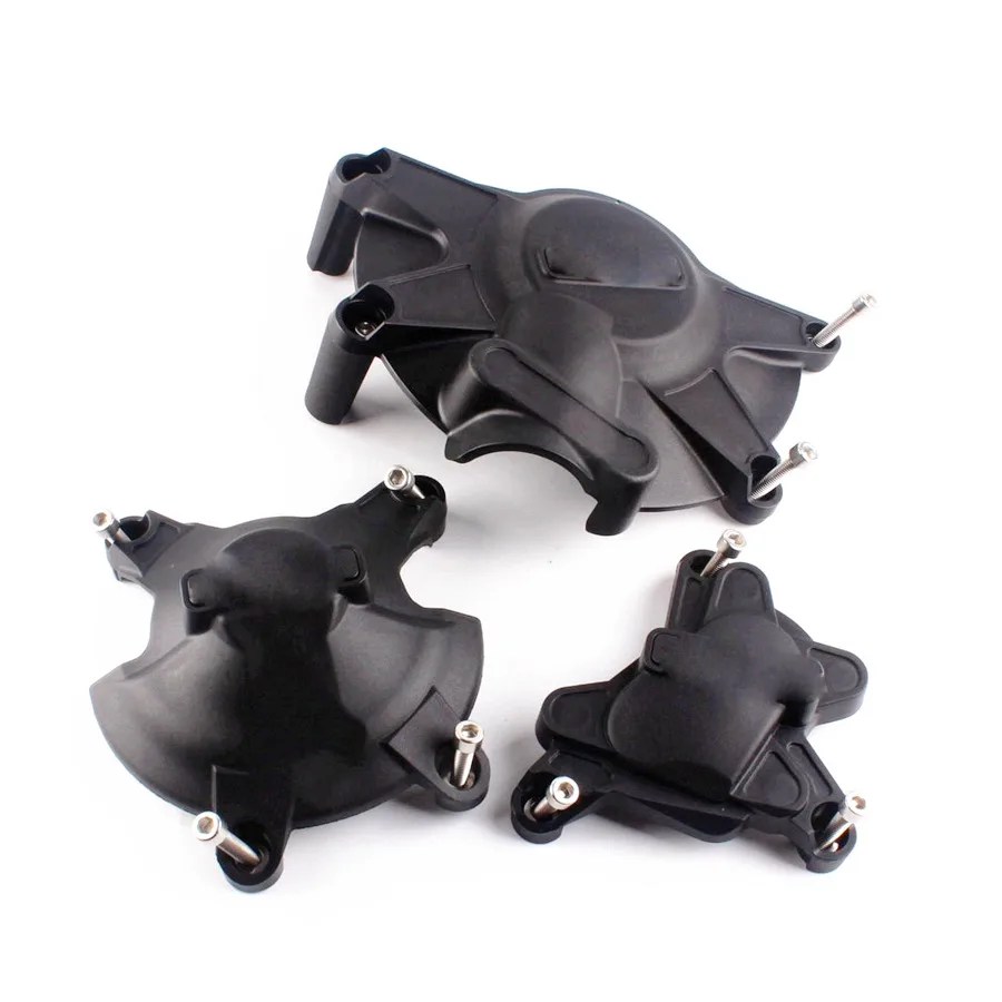 

Engine Stator Cover Crank Case Set Protector Guard For Yamaha YZF R1 2009 10 11 12 13 2014 Moto Accessories