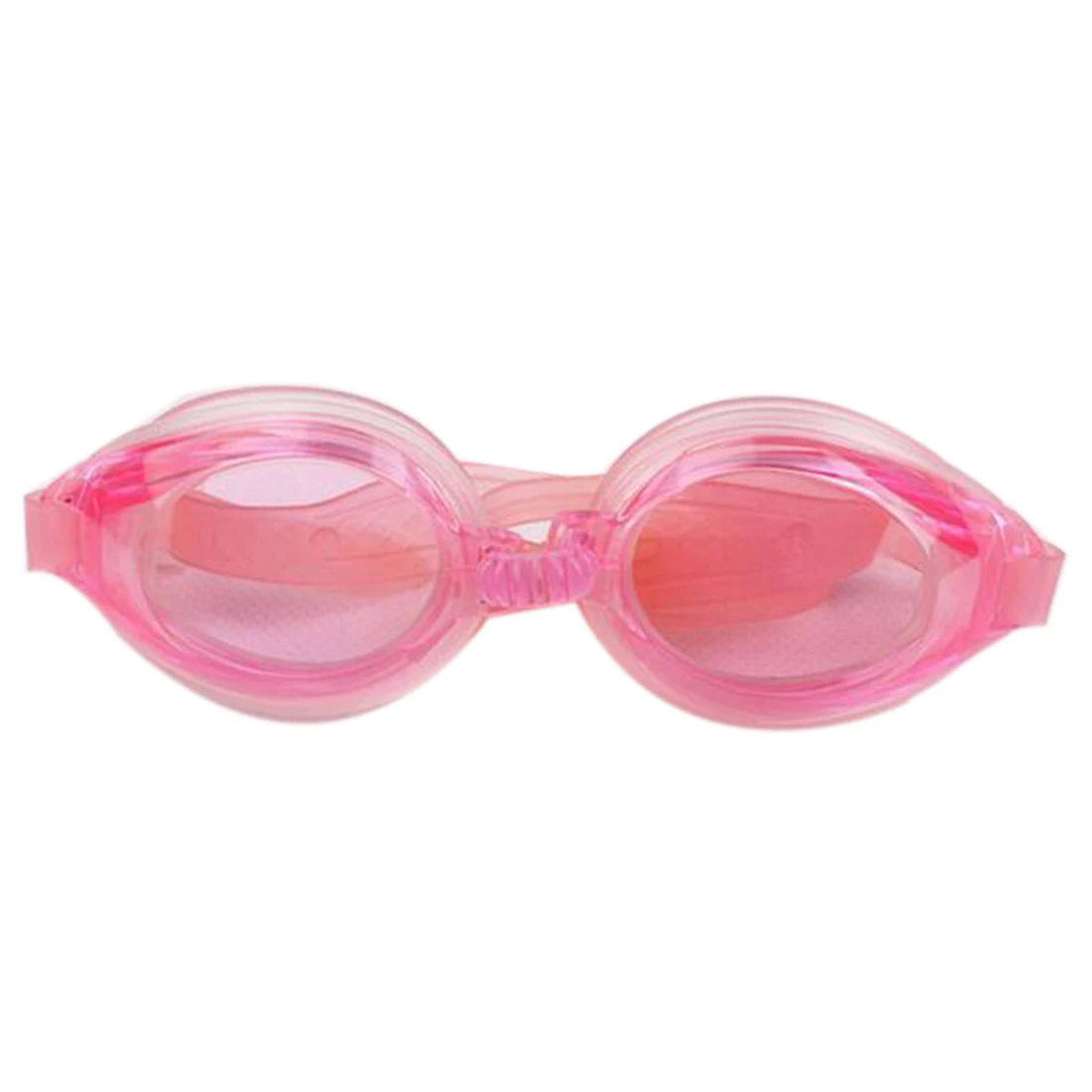 Популярные детские Регулируемые очки для плавания, очки для плавания, очки для глаз, спортивные очки для плавания с ушками и зажимом для носа - Цвет: Pink