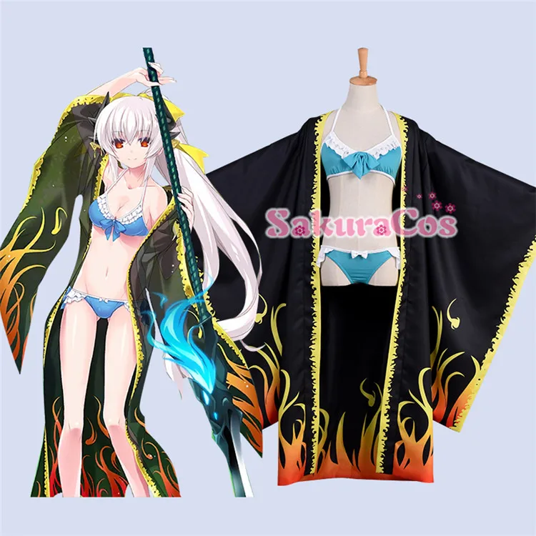 [Запас] 2018 Горячая игра Fate Grand заказ Kiyohime Lancer сексуальный купальник платье Косплей