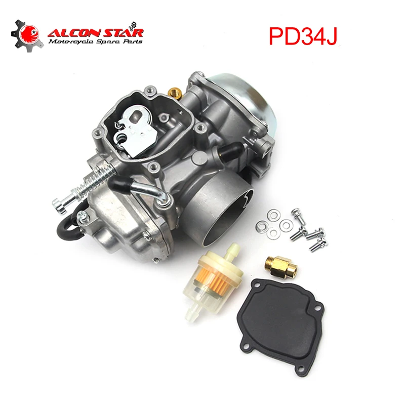 Alconstar-34 мм PD34J мотоцикл Карбюратор Carb для POLARIS MAGNUM 500 сборка 1999-2003 Спортмастер 700 4x4 ATV Quad Racing