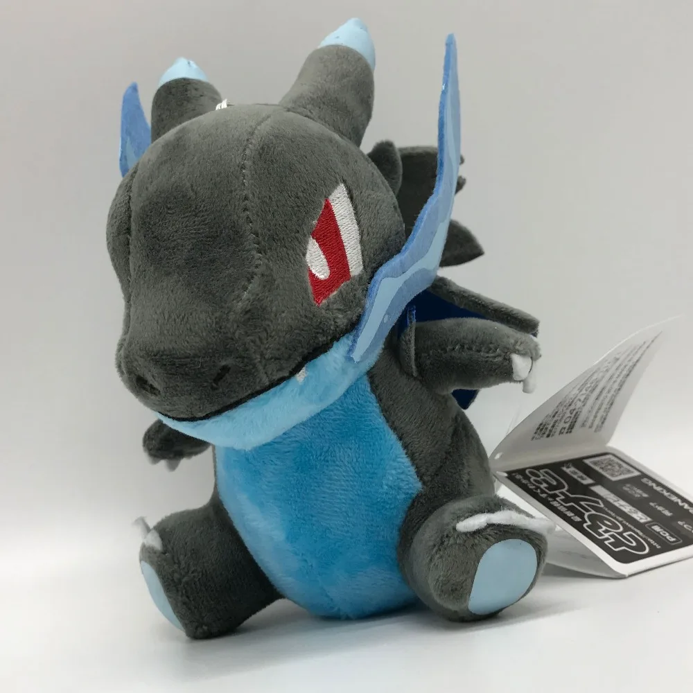 Мега Charizard X плюшевая мягкая игрушка кукла Мягкое Животное Тедди 6 5&quot | Игрушки и