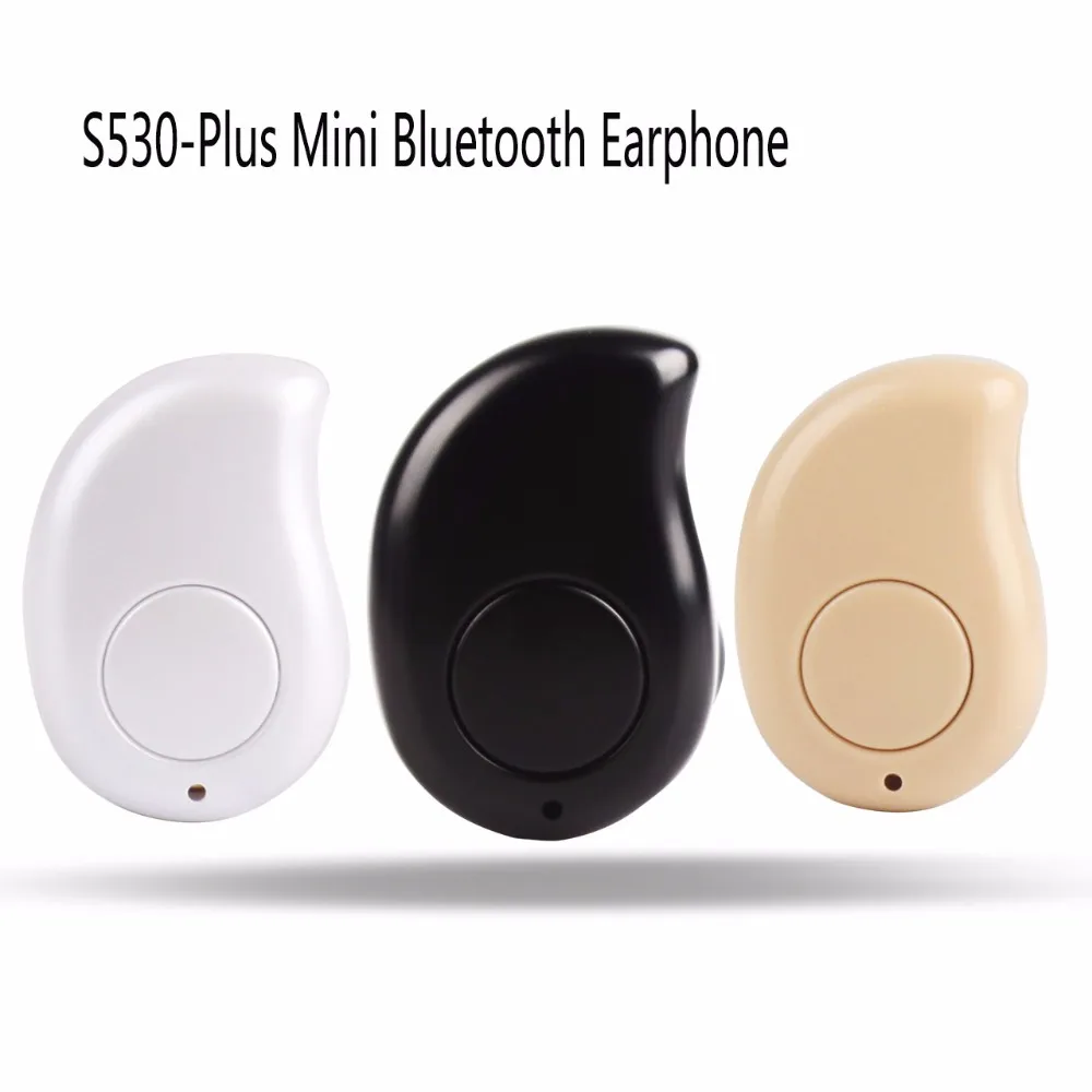 

Fashion S530-Plus Mini Wireless Bluetooth Earphone V4.1 Stereo In-Ear Earphone Headset Earpiece SC #232187