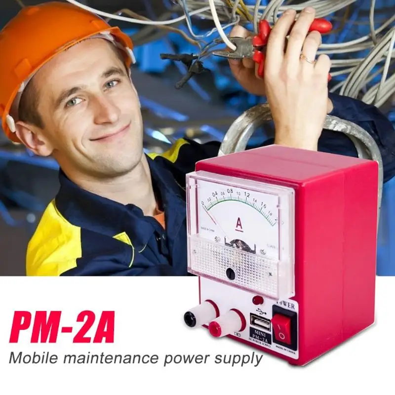 PM-2A мини мобильное обслуживание источник питания постоянного тока связь обслуживание мобильного телефона ремонт специальный источник питания