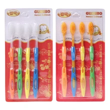 4 шт. двойной Ультрамягкая зубная щетка Nano Чистка зубов Гигиена полости рта