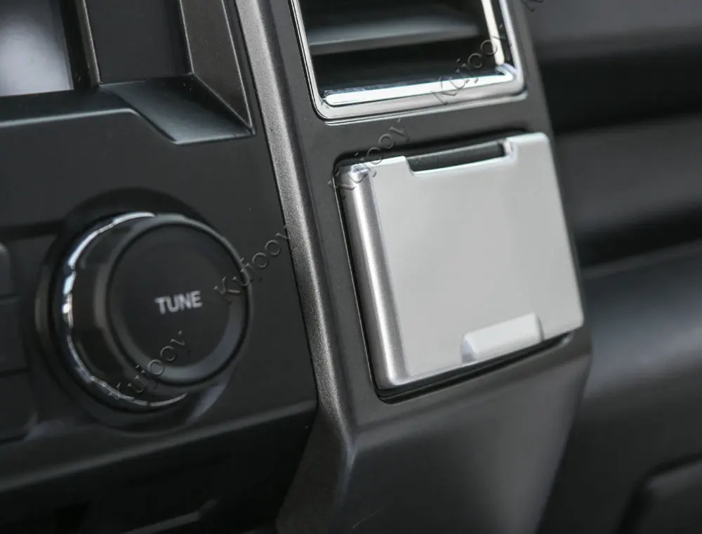 Автомобильная центральная консоль панель питания крышка ABS Внутренние Декоративные наклейки декоративная рамка отделка для Ford F150 Up Автомобильный Стайлинг