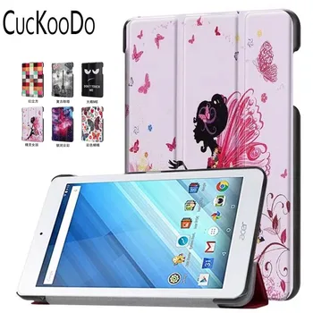 

CucKooDo Premium PU Leather Fold Support Stand Case Cover for Acer Iconia One 8 B1-860 Tablet