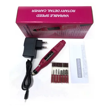 

Mini Nail Polisher Pen Test Nail Electric Polisher Makeup Eyelashes Tool
