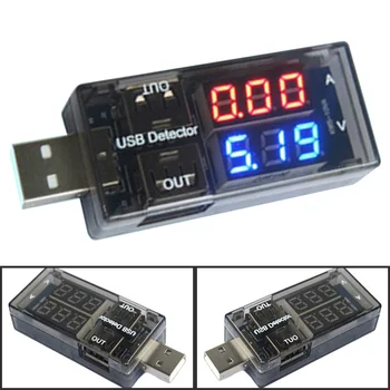 

Red+Blue Dual Display USB tester DC Digital Voltmeter Amperimetro Voltage Current Meter Ammeter Detector Power Charger Indicator