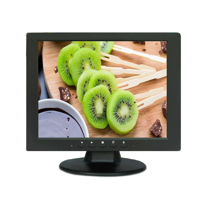 10.4-inch POS LCD Display with VGA Input 800 x 600 cheap small lcd monitor desktop monitor with AV/BNC/VGA/HDMI/USB interface
