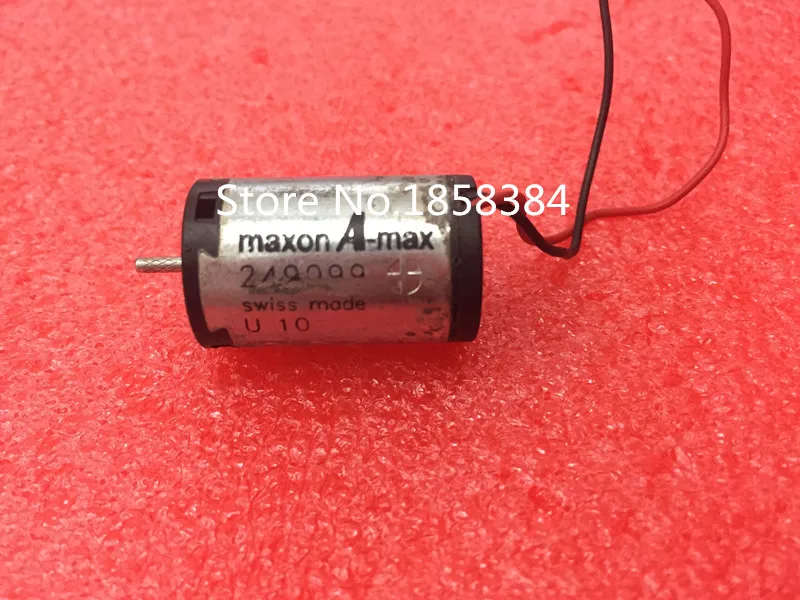 

Used maxon A-Max 16mm DC motor Low voltage high speed