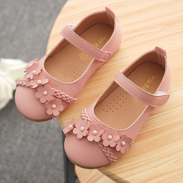 Infant Children Kid Girls Baby Beading Sweet Princess Sandals Single Shoes US