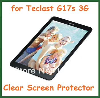 

5pcs Transparent Clear Screen Protector for Tablet PC 7" Teclast G17s 3G Protective Guard Film Size 185*105.7mm