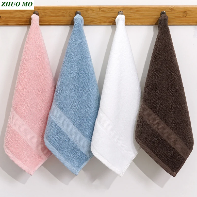 

2pcs 35*35cm Natural cotton towel for Baby shower Kids Soft Hand Towel gift for adults bathroom Thick cleaning cloth face Towel