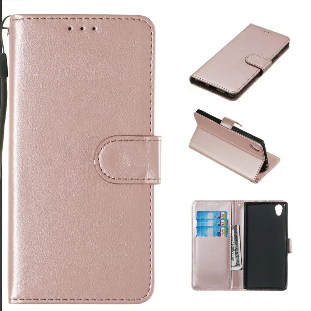 Flip leather Wallet Case For Sony Xperia L1 L2 L3 X XA XA2 XA1 Plus XA Ultra XA2 Ultra Case High Quality Fashion Luxury Cover